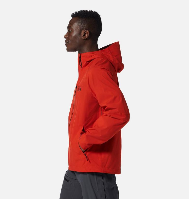 Men's Stretch Ozonic Jacket, Color: Desert Red, image 3