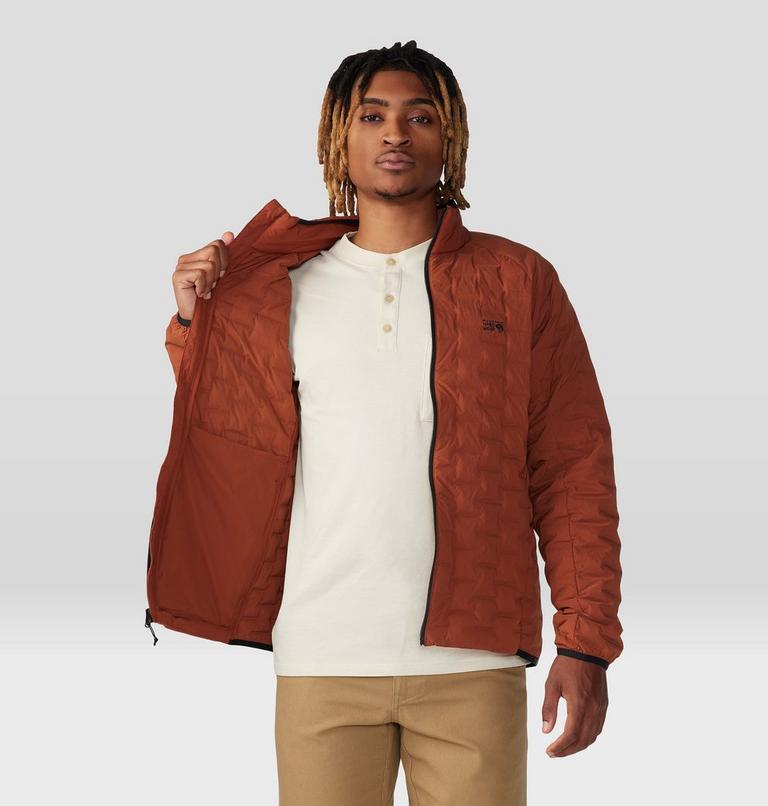 Manteau Stretchdown Light Homme, Color: Iron Oxide, image 5