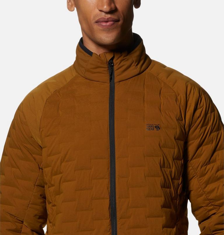 Manteau Stretchdown Light Homme, Color: Golden Brown, image 4