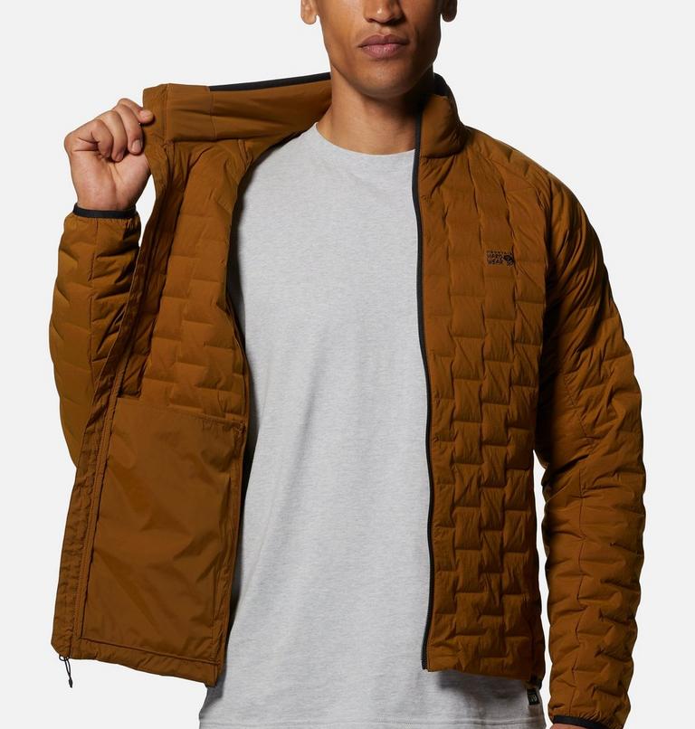 Manteau Stretchdown Light Homme, Color: Golden Brown, image 5