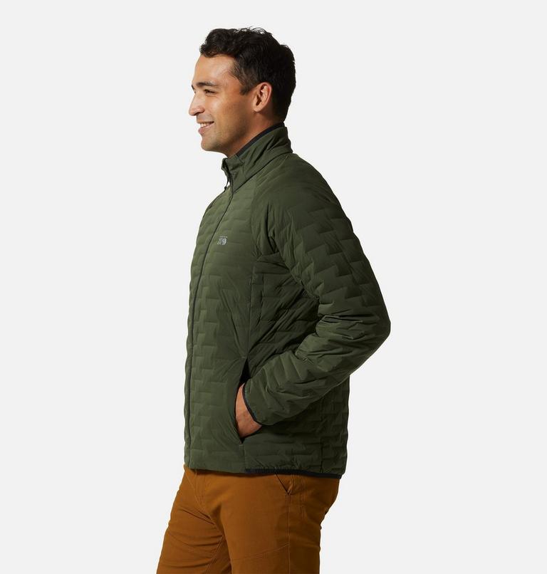 Manteau Stretchdown Light Homme, Color: Surplus Green, image 3