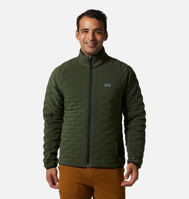 Manteau Stretchdown Light Homme, Color: Surplus Green, image 1