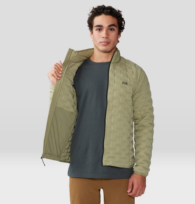 Men's Stretchdown Light Jacket, Color: Mantis Green, image 5