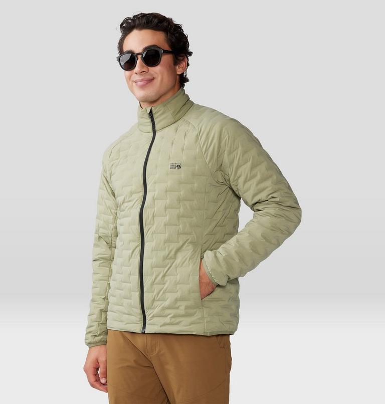 Men's Stretchdown Light Jacket, Color: Mantis Green, image 8