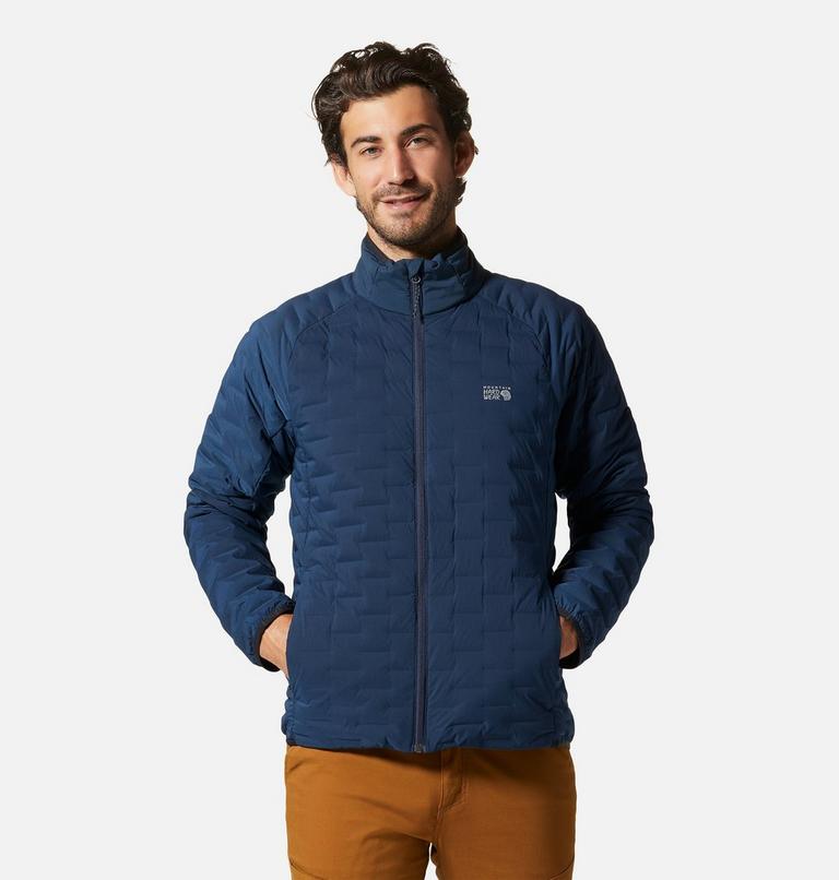Manteau Stretchdown Light Homme, Color: Hardwear Navy, image 1