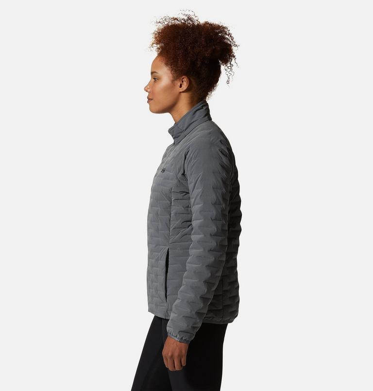 Women's Stretchdown Light Jacket, Color: Foil Grey Heather, image 3