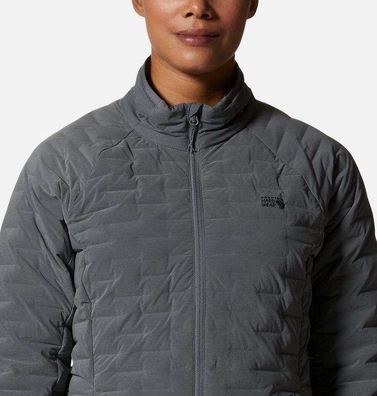 Women's Stretchdown Light Jacket, Color: Foil Grey Heather, image 4