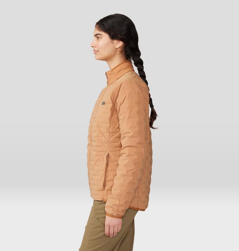 Manteau Stretchdown Light Femme, Color: Copper Clay, image 3