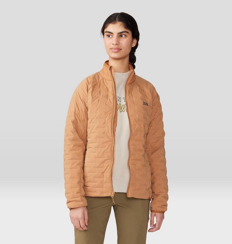 Manteau Stretchdown Light Femme, Color: Copper Clay, image 7