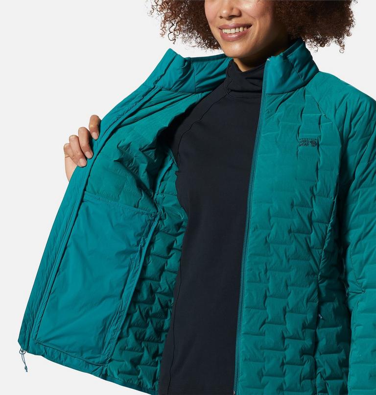 Women's Stretchdown Light Jacket, Color: Botanic, image 5
