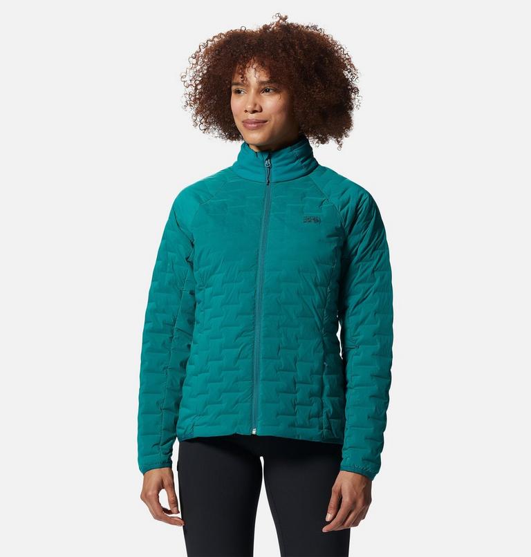 Women's Stretchdown Light Jacket, Color: Botanic, image 1