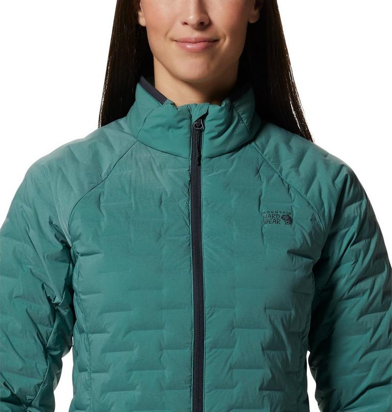 Manteau Stretchdown Light Femme, Color: Mint Palm, image 4