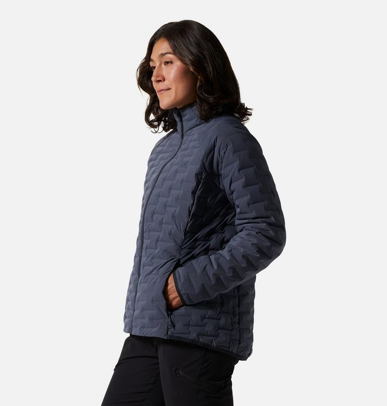 Manteau Stretchdown Light Femme, Color: Blue Slate, image 3
