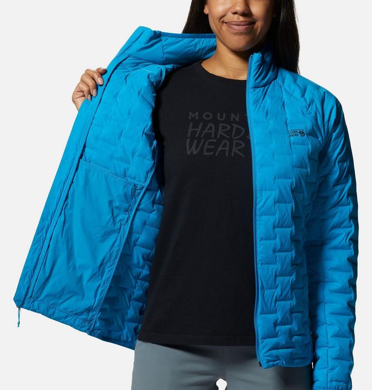 Manteau Stretchdown Light Femme, Color: Electric Sky, image 5