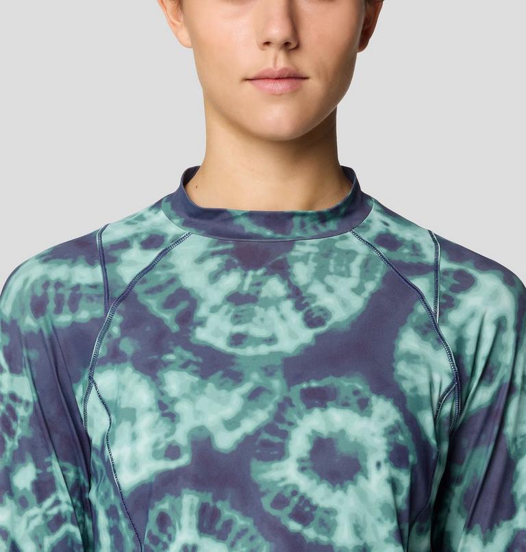 Women's Crater Lake Long Sleeve Crop, Color: 531, image 5