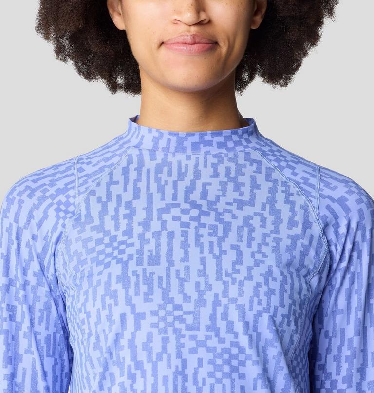 Haut court à manches longues Crater Lake | 535 | XS, Color: Light Illusion Digidaze Print, image 4