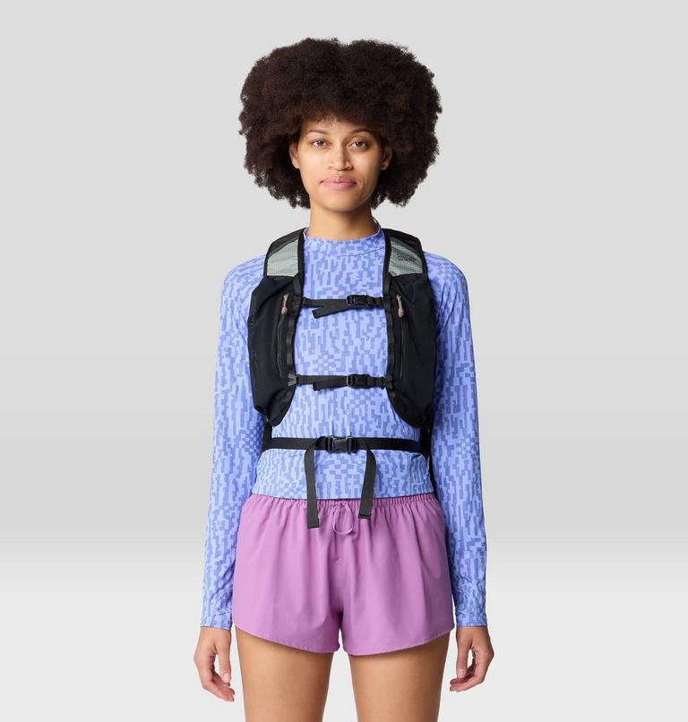 Haut court à manches longues Crater Lake | 535 | XS, Color: Light Illusion Digidaze Print, image 6