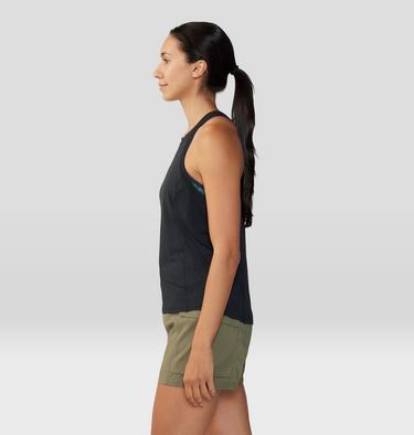 Women's Crater Lake Tank, Color: Black, image 3