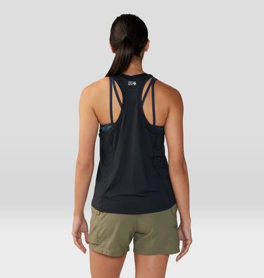 Women's Crater Lake Tank, Color: Black, image 2