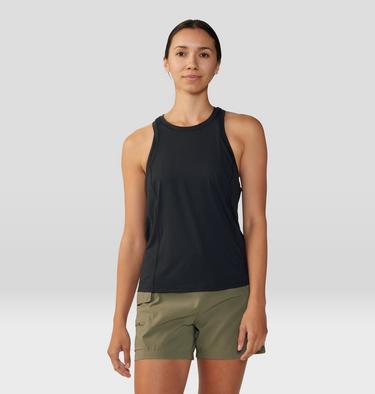 Women's Crater Lake Tank, Color: Black, image 1