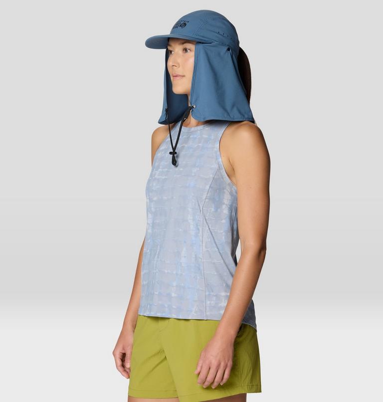 Women's Crater Lake Tank, Color: Glacial Prismatic Print, image 6