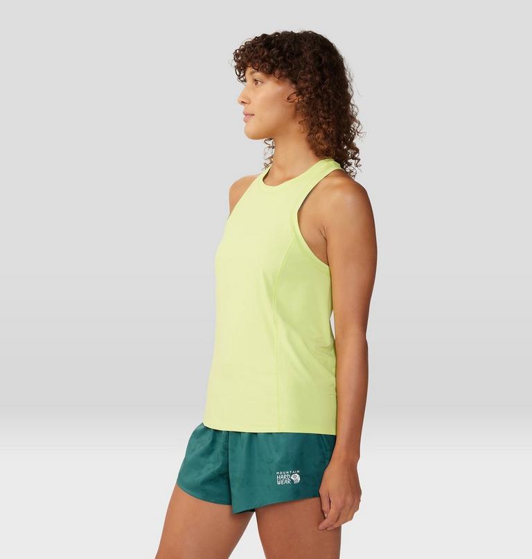Women's Crater Lake Tank, Color: Light Sun, image 3