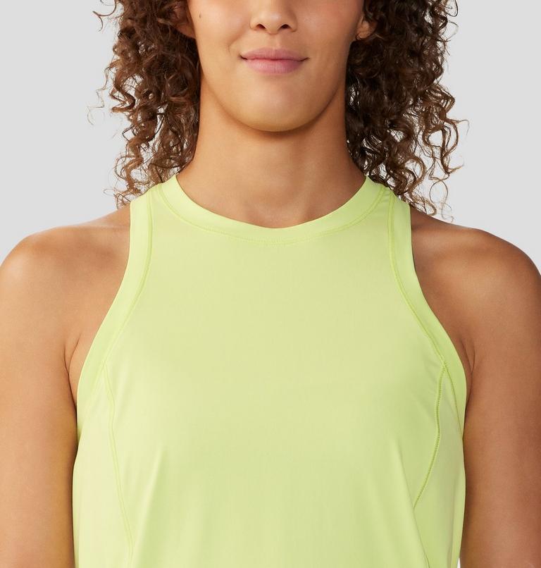 Women's Crater Lake Tank, Color: Light Sun, image 4