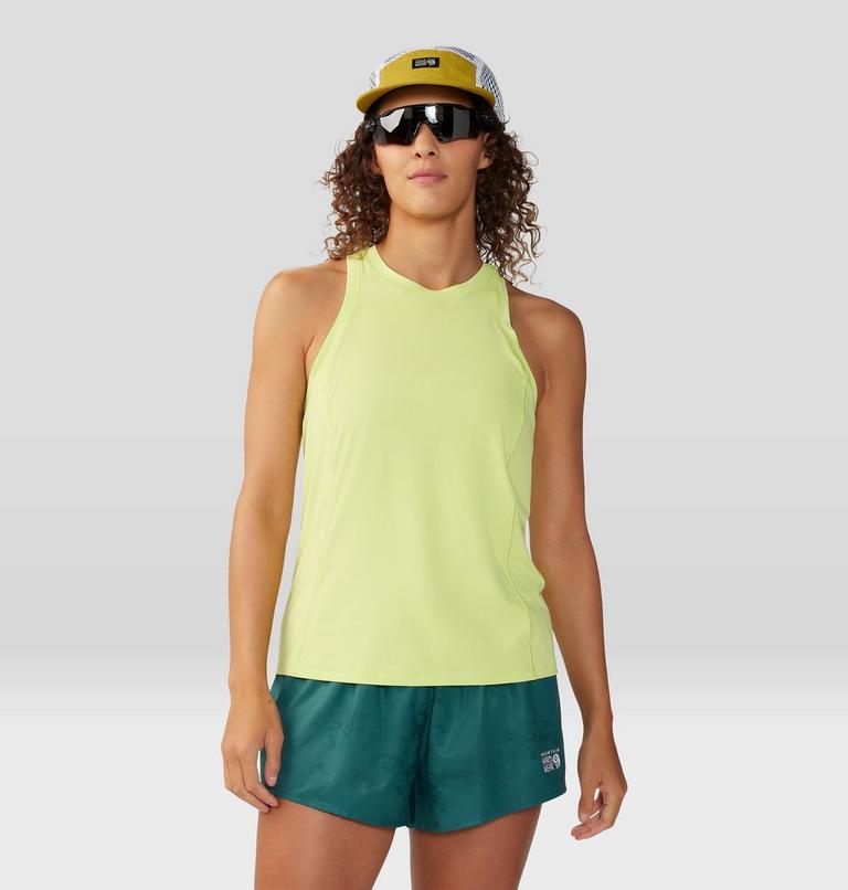 Women's Crater Lake Tank, Color: Light Sun, image 6