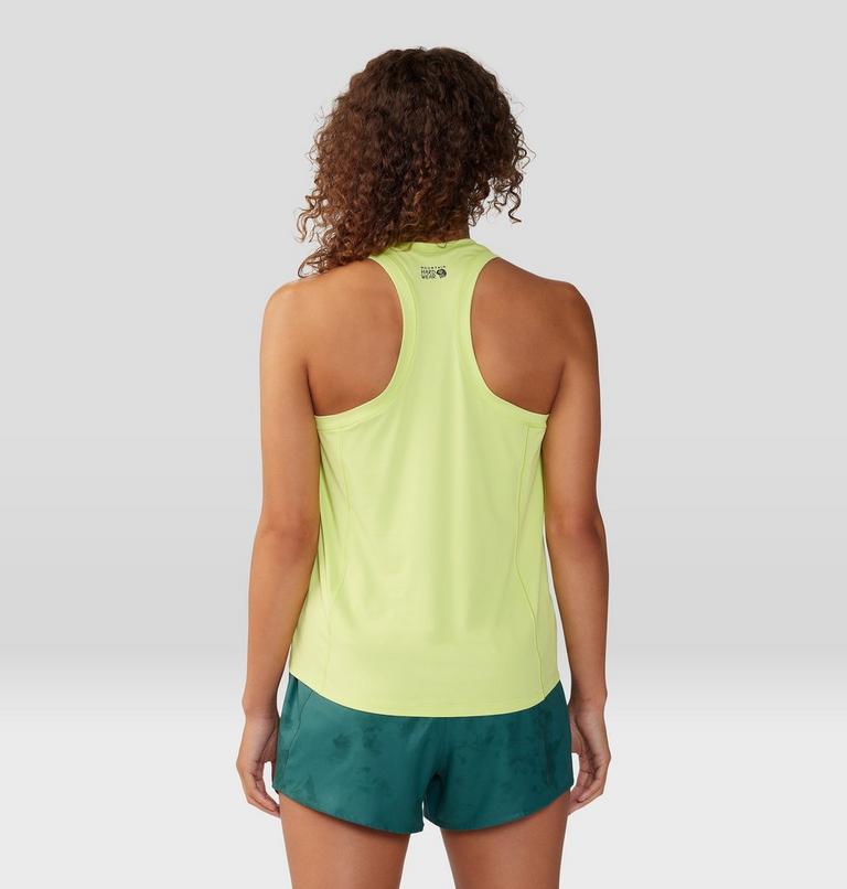 Women's Crater Lake Tank, Color: Light Sun, image 2