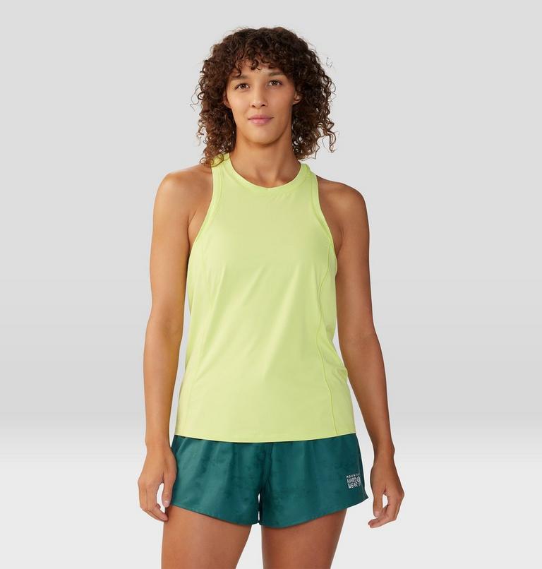 Women's Crater Lake Tank, Color: Light Sun, image 1