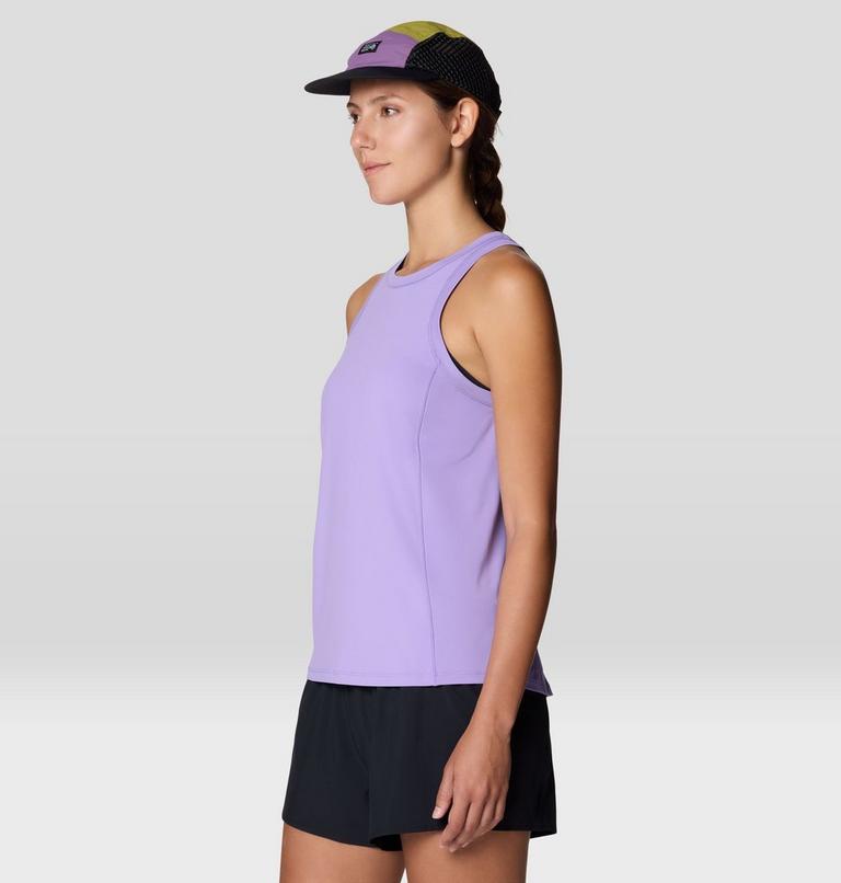 Women's Crater Lake Tank, Color: Harbor Violet, image 4