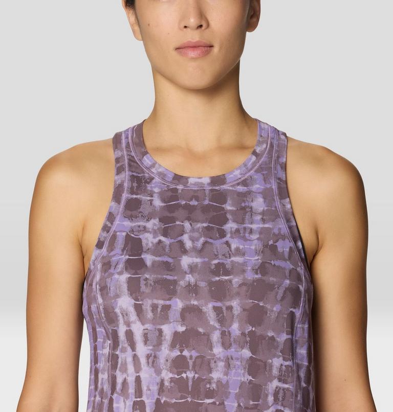Women's Crater Lake Tank, Color: Purple Sage Prismatic Print, image 5