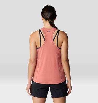 Women's Crater Lake Tank, Color: Fleurs, image 3