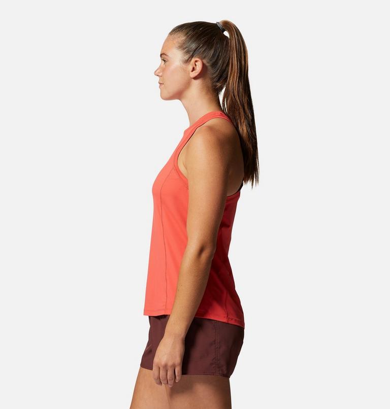 Women's Crater Lake Tank, Color: Solar Pink, image 3