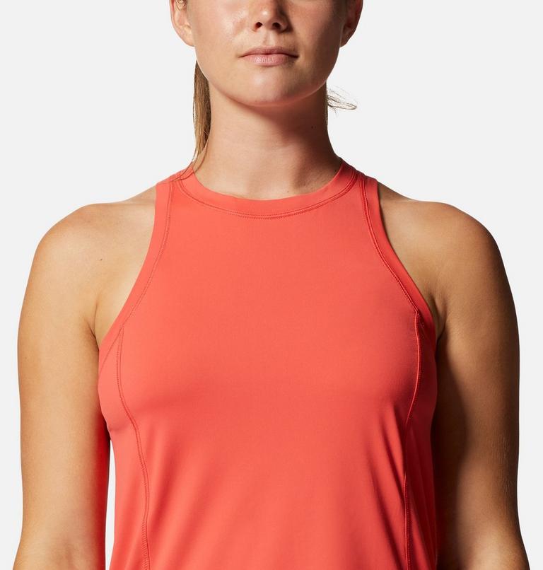 Women's Crater Lake Tank, Color: Solar Pink, image 4