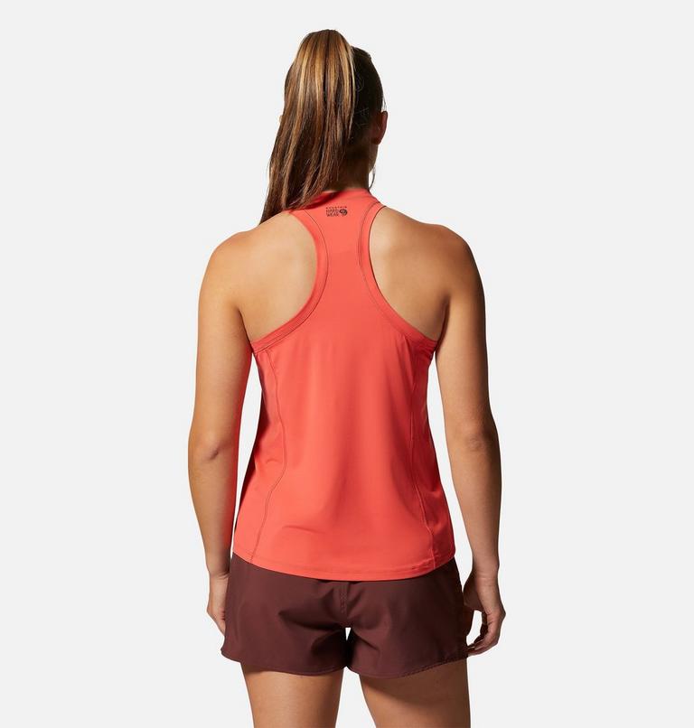 Women's Crater Lake Tank, Color: Solar Pink, image 2