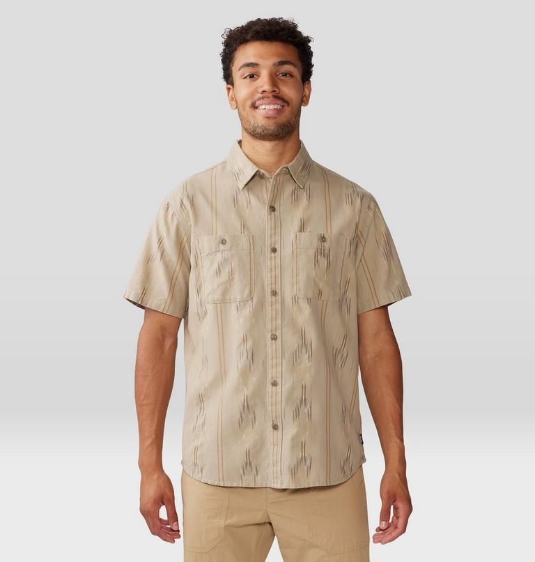 Men's Grove Hide Out Short Sleeve Shirt, Color: Badlands Ikat, image 1