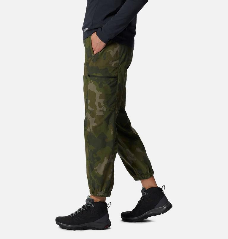 Jogging taille haute Dynama Femme, Color: Surplus Green Pines Camo, image 3