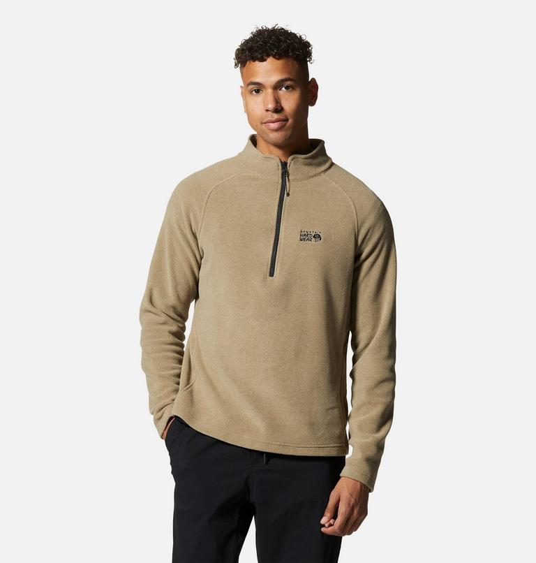 Polartec&reg; Microfleece 1/4 Zip | 250 | M, Color: Trail Dust Heather, image 1