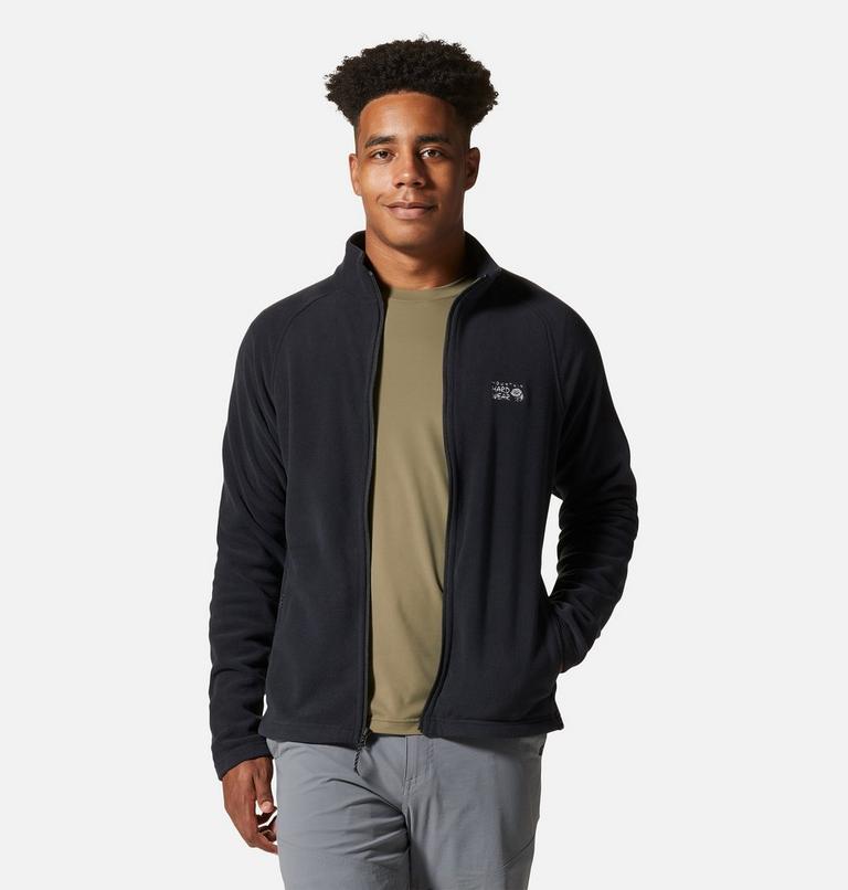 Manteau à fermeture éclair Polartec® Microfleece Homme, Color: Black, image 5
