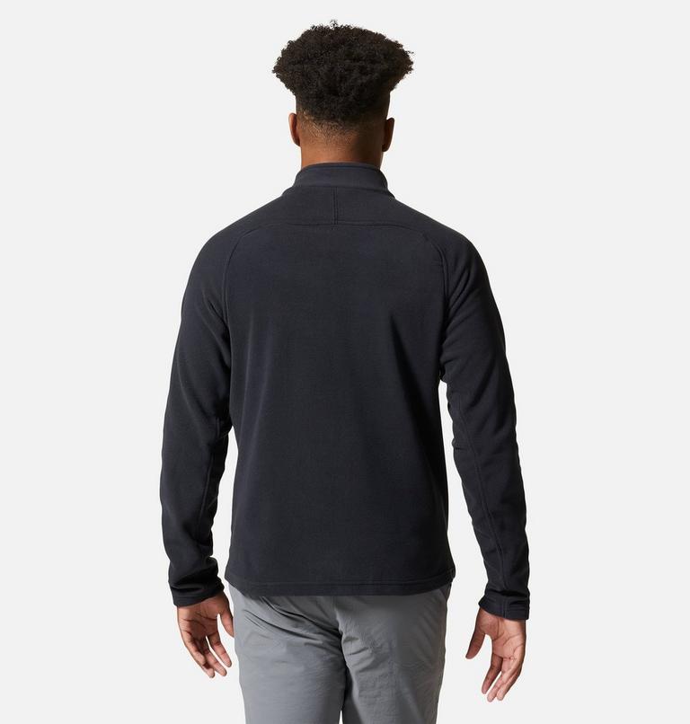 Manteau à fermeture éclair Polartec® Microfleece Homme, Color: Black, image 2
