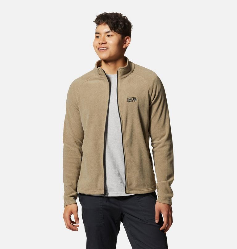 Polartec® Microfleece Full Zip | 250 | L, Color: Trail Dust Heather, image 6