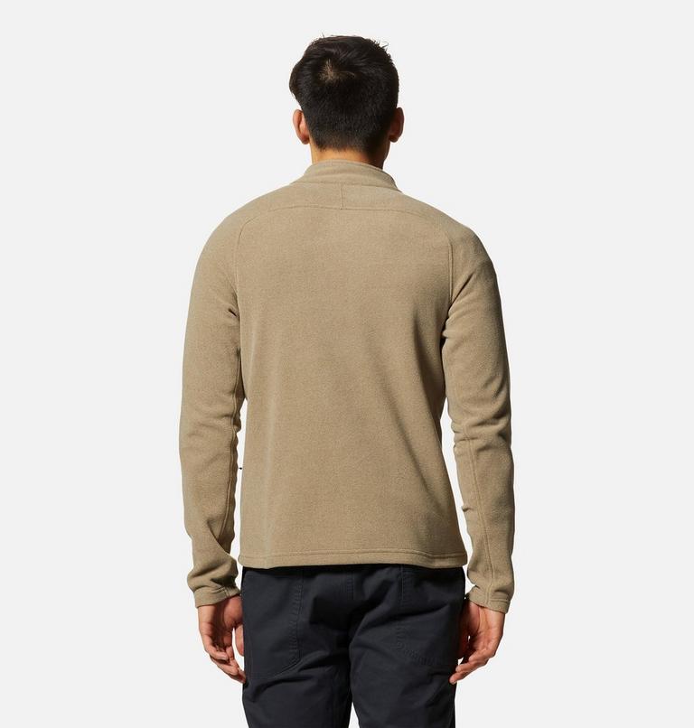 Polartec® Microfleece Full Zip | 250 | L, Color: Trail Dust Heather, image 2