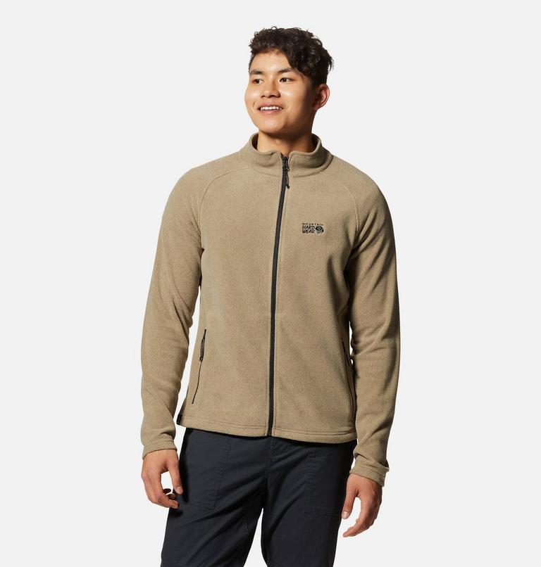 Polartec® Microfleece Full Zip | 250 | L, Color: Trail Dust Heather, image 1