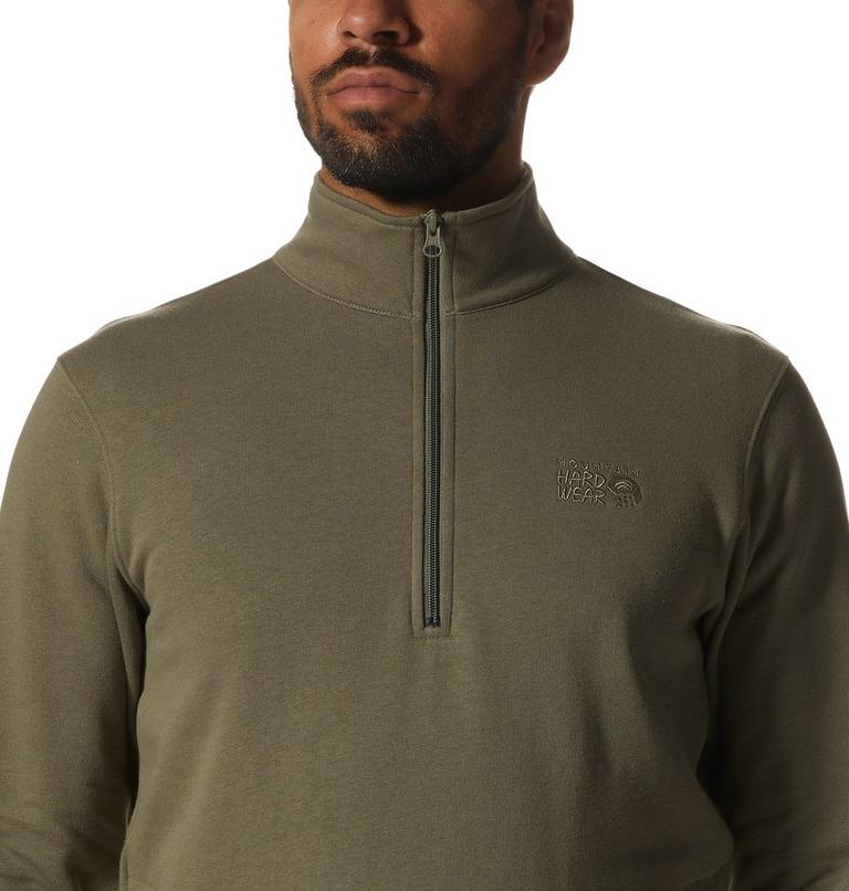 Men's MHW Logo 1/2 Zip, Color: Stone Green, image 4