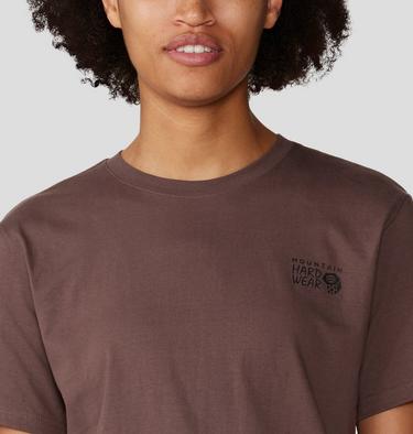 Women's MHW Logo in a Box Short Sleeve, Color: Carob, image 16
