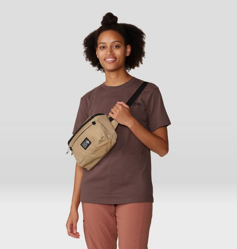 Women's MHW Logo in a Box Short Sleeve, Color: Carob, image 7