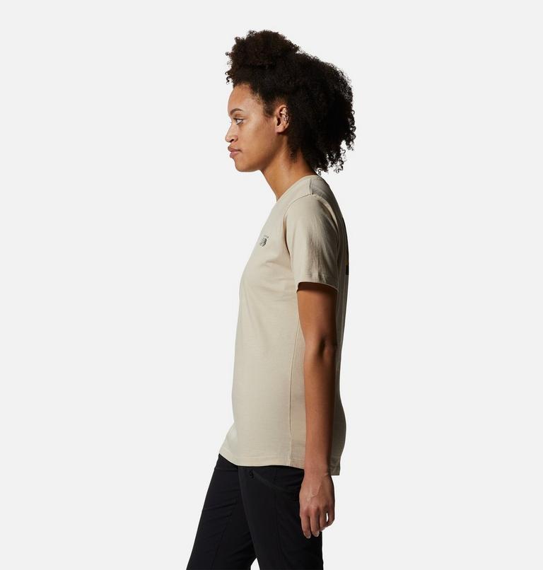T-shirt à manches courtes MHW Logo in a Box Femme, Color: Wild Oyster, image 3