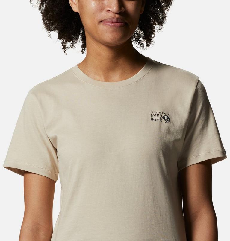 T-shirt à manches courtes MHW Logo in a Box Femme, Color: Wild Oyster, image 4