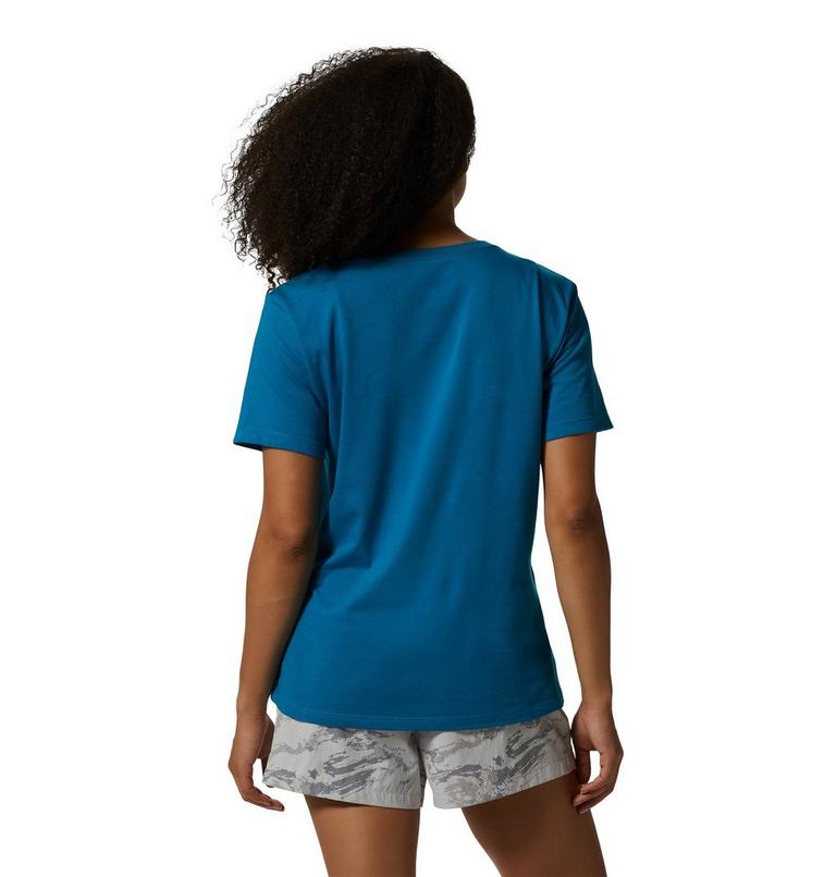 T-shirt à manches courtes MHW Floral Graphic Femme, Color: Vinson Blue, image 2